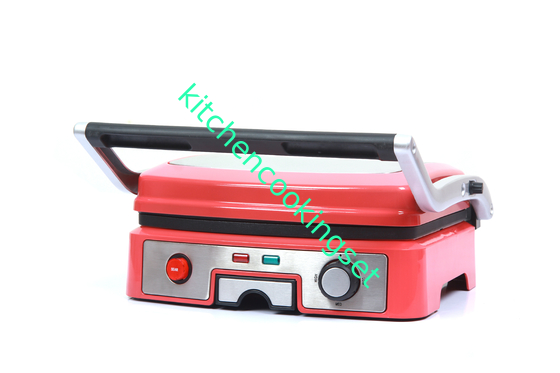 Aluminium Druckguß elektrischer Panini-Grill mit Griff-speziellem Entwurf S/kühler Note S