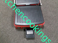 Aluminium Druckguß elektrischer Panini-Grill mit Griff-speziellem Entwurf S/kühler Note S